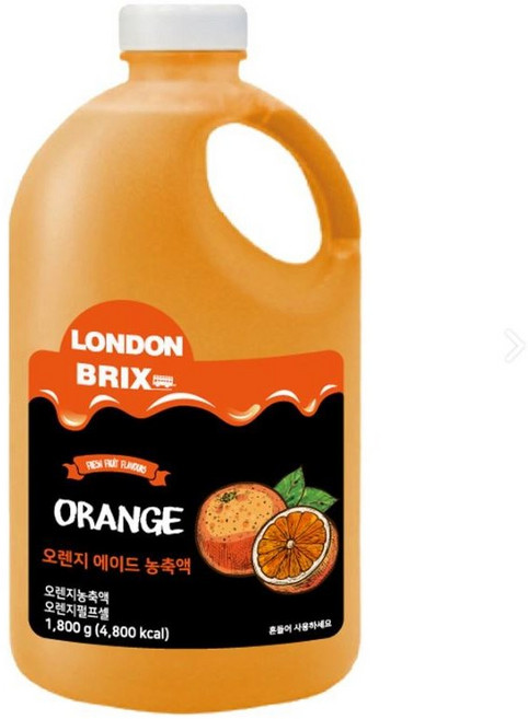 런던브릭스 오렌지 에이드 농축액, 1개, 1.8kg