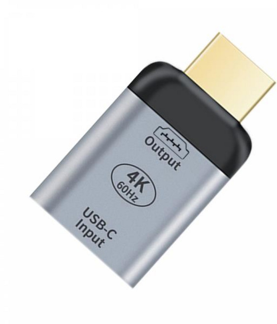 Xiwai USB-C Type C Female Source to HDMI Sink Adapter for Phone 4K 60hz 1080p, 1개