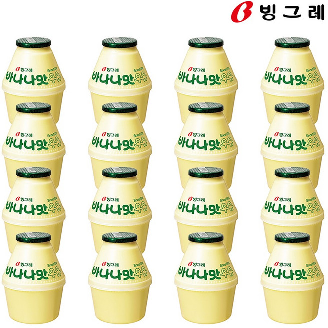 빙그레 바나나맛 우유, 240ml