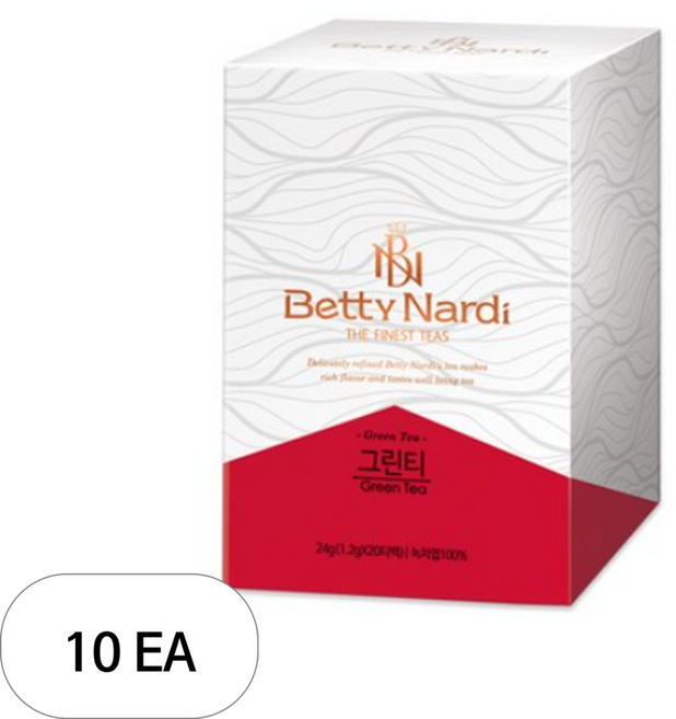 베티나르디 그린티, 1.2g, 20개입, 10개