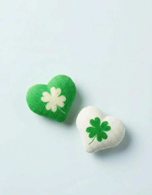 행운 네잎클로버 마그넷 2종 세트 강력 네오디움 냉장고 자석 귀여운 선물 냉장고 데스크 꾸미기