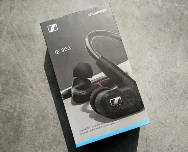 SENNHEISER IE 300 인이어 오디오 애호가 헤드폰 유선 이어폰 HIFI 헤드셋 스포츠 이어버드 분리형 케, 없음, 1) Black