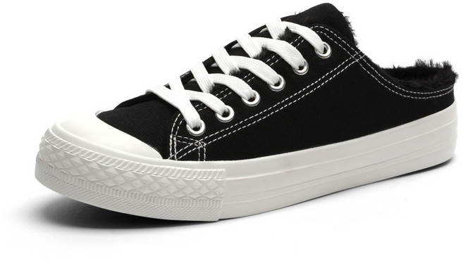 SNRD 몬스터 퍼 스니커즈 뮬 SN567