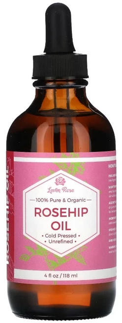 레븐로즈 100퍼센트 순수 로즈힙 오일 118ml 페이스 바디 얼굴 오일, 1개 - 쿠팡