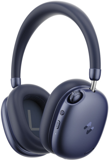 [HAVIT] 하빗 SPACE S1 하이브리드 노이즈 캔슬링 무선 블루투스 헤드폰 H670BT, 블루