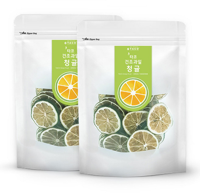 타코 건조과일 청귤 25g 2개세트, 2개