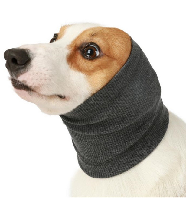 강아지 귀마개 스누드 통풍 귀 가리개, B, S, 1개