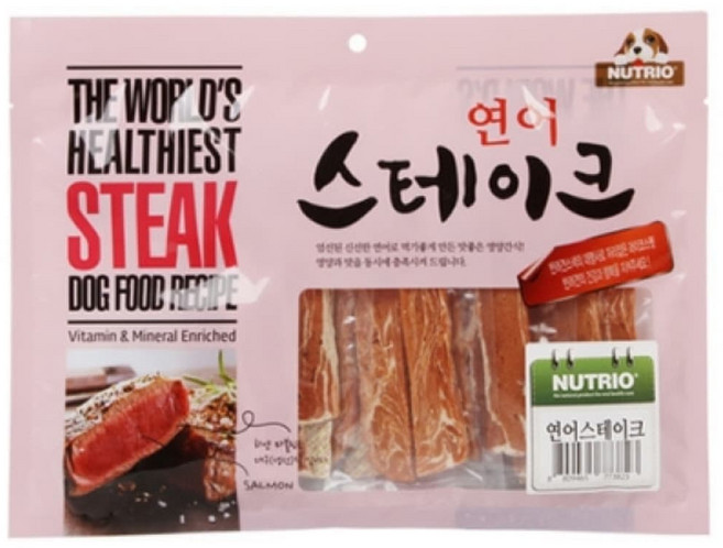 간식 져키 연어 대구살 스테이크 300g 시바이누 강아지사사미 사모예드 요크셔테리어 보더콜리 진돗개 비숑