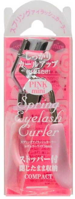 NOYL 확실하게 컬업! Spring Eyelash Curler mini (레귤러와이드 34mm) 핑크 / NYe-15p