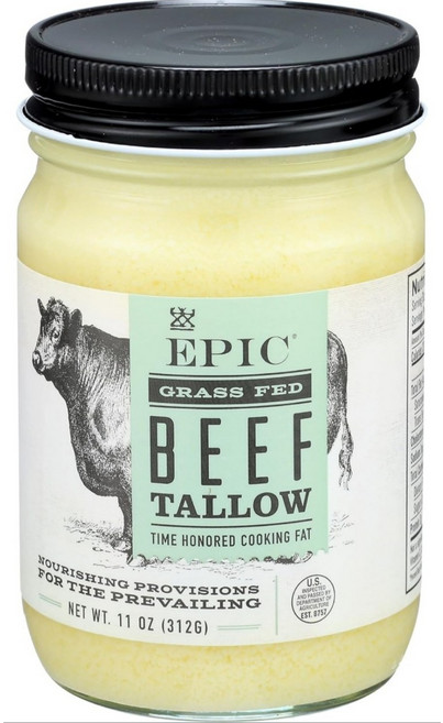 홀푸드마켓 쿠킹 오일 소기름 Grass-fed Beef Tallow 자연방목 소 기름, 1개, 312g