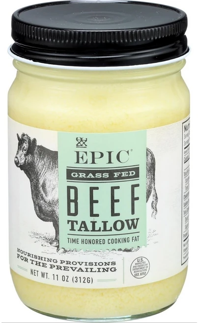 홀푸드마켓 쿠킹 오일 소기름 Grass-fed Beef Tallow 자연방목 소 기름, 1개, 312g - 쿠팡
