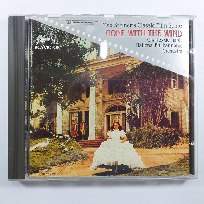 (중고CD) MADE IN USA/바람과 함께 사라지다/ GONE WITH THE WIND/ CHARLES GERHARDT NATIONAL PHILHARMONIC/ 음반 미사용
