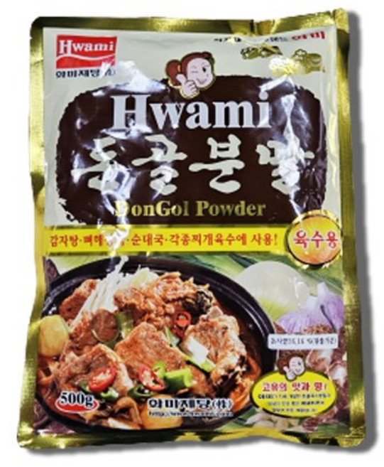 화미 돈골분말, 500g, 3개