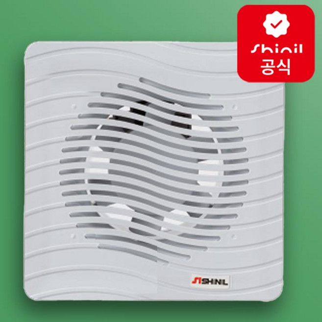 신일 업소용 창문 창틀 욕실 화장실 아파트 원룸 환풍기 SIV-100KB, 화이트
