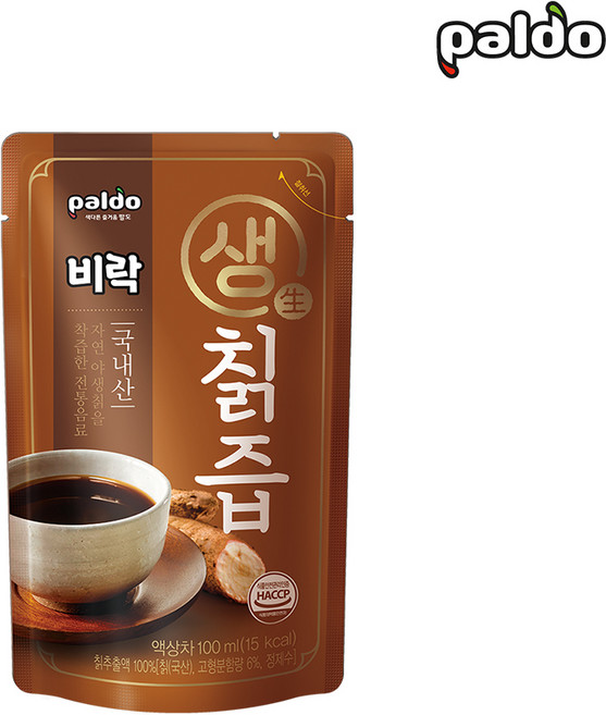 팔도 비락생칡즙, 100ml, 40개