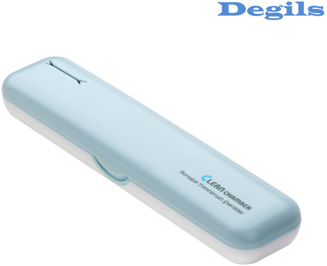 크린챔버 UV-C LED DK-800 BAT 휴대용칫솔살균기 (국내제조), 블루