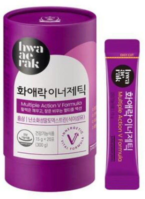 정관장 화애락 이너제틱, 15g, 20개