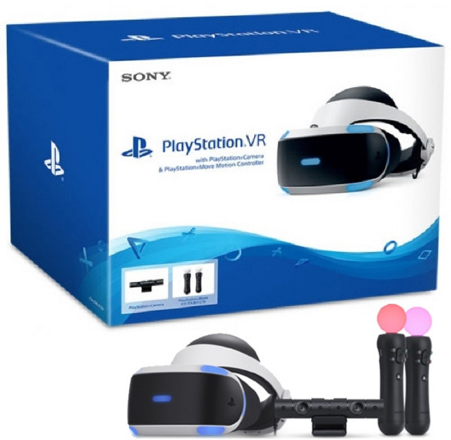PlayStationVR 3번 세트 + 카메라 + Move 컨트롤러 X 2개 (PS4/PSVR/중고)
