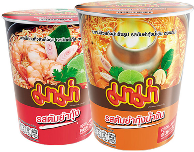 태국마마똠양꿍컵라면 60gx6컵 세트 새우맛 쉬림프 컵, 무작위로 맛 일치(6컵)