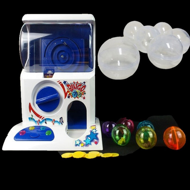 사탕 인형 캡슐 미니 뽑기기계 장난감 가챠머신, 5세트