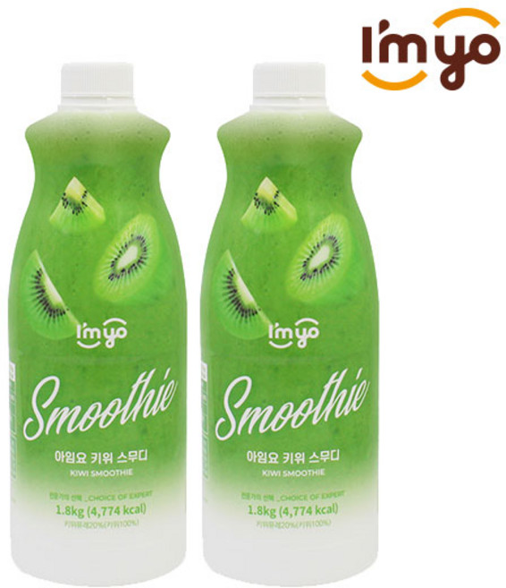 아임요 키위 스무디 1.8kg 2개세트, 2개, 1.8L