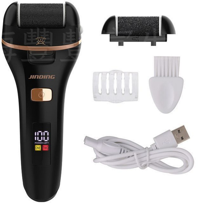 電動磨腳皮機 - 台北出貨, 黑色, 黑色, JD-506S