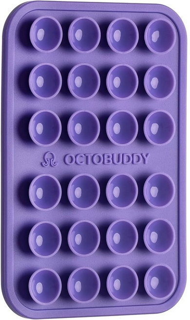 [미국 직수입 정품] 옥토버디 흡착패드 케이스 레귤러 헤일리비버 폰케이스 OCTOBUDDY 클래식 REGULAR, 위스테리아 (퍼플), 1개
