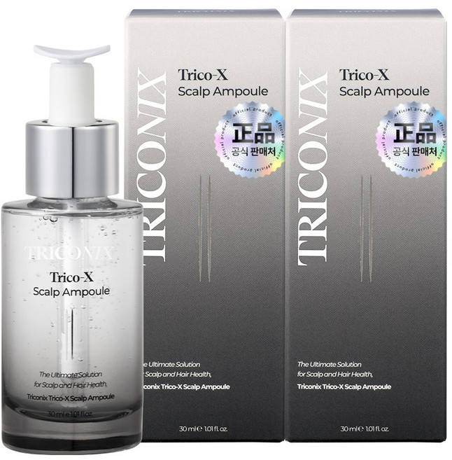 트리코닉스 트리코엑스 두피 피쿠스앰플, 2개, 30ml