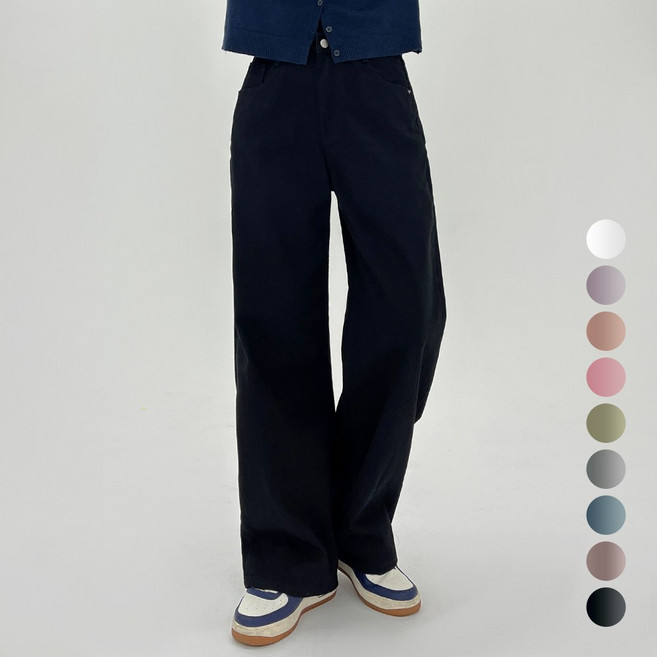 코모도 여성 와이드 면바지 9컬러 ( 2단기장 )
