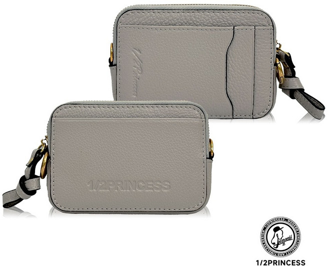 1/2PRINCESS 甩紋牛皮火柴盒子二用卡片包