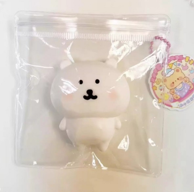 ASMR 귀여운 말랑 스퀴즈 키링 감성 가방 장식 촉감 장난감 스트레스 해소