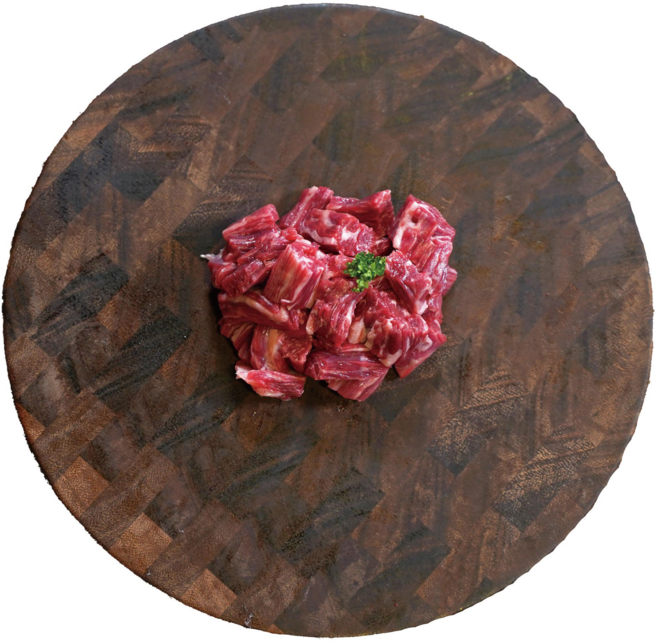 [청년하누] 안동 한우 암소 국거리 정육 당일작업 신선 한우고기, 1개, 500g