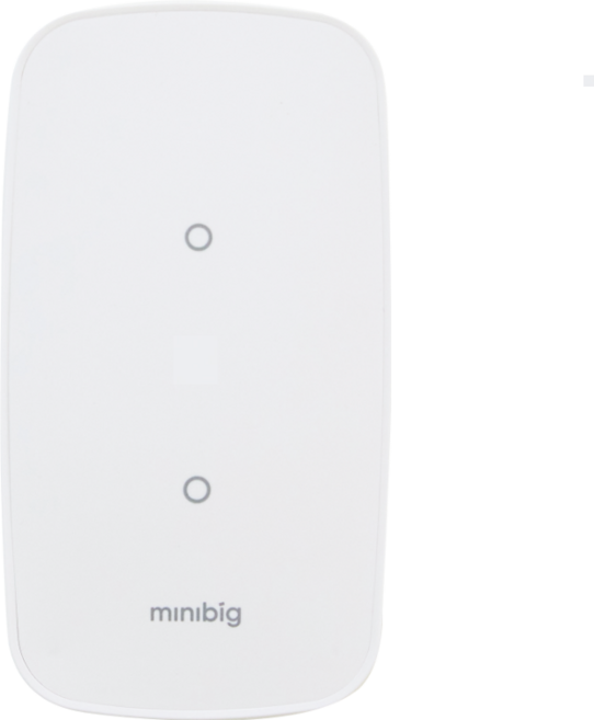 미니빅 스위치미니 IoT 스마트홈 원격 스위치, 2구 스위치