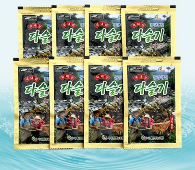 동강 자연산 다슬기 농축액 청풍골드 청정다슬기 진액 100ml x 30포, 60포, 1L, 60개