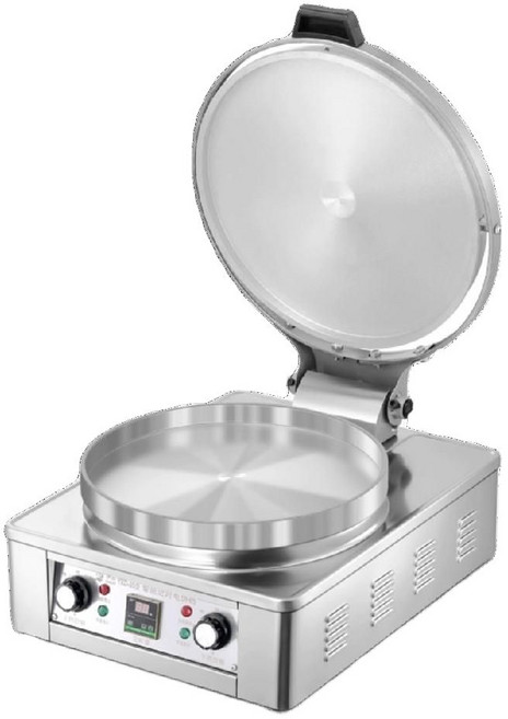 버블호떡기계 원형 길거리 호떡 팬케이크 냄비 만들기 전열식, F. 40x5cm