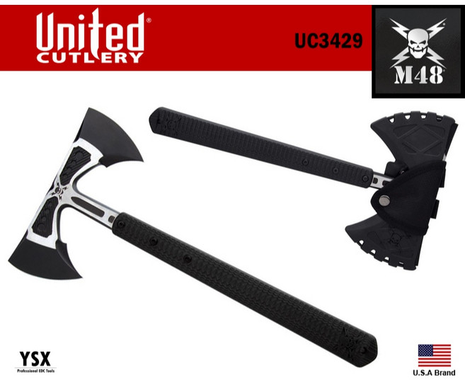 United Cutlery M48系列 Double Headed Hawk 戰術斧, 1個