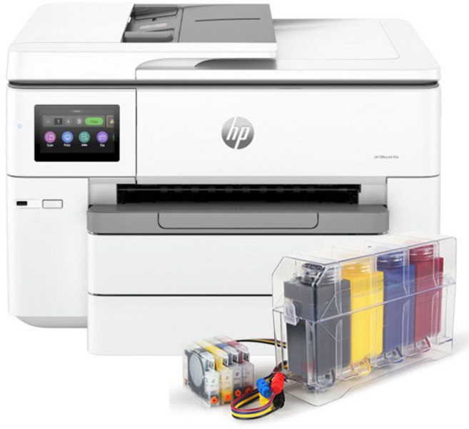 HP 오피스젯프로 9730 A3복합기/A3프린터/A3스캔/A3복사/무한잉크/hp7740 후속모델/팩스 기능 없슴!!!