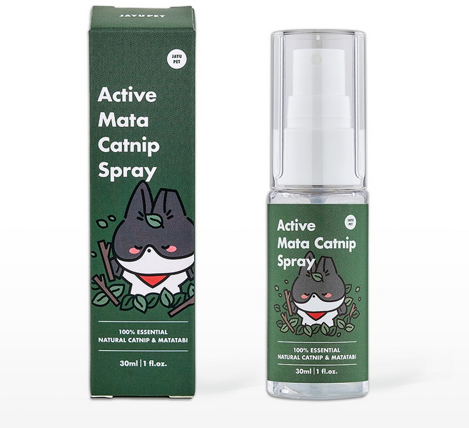 자유펫 액티브 마따캣닢 스프레이 고양이 국산 캣잎 캣닙 원액 30ml, 1개