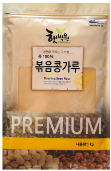 김포맥아식품 국산콩 볶음 콩가루 500g, 1개
