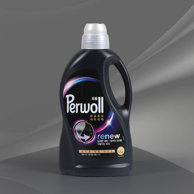 퍼울 다크 세탁세제 일반용, 1.9L, 1개