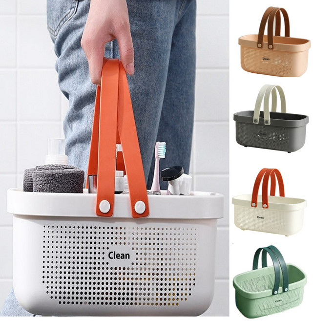 골드릭 욕실 샤워 목욕 물빠짐 바구니, G9 화이트