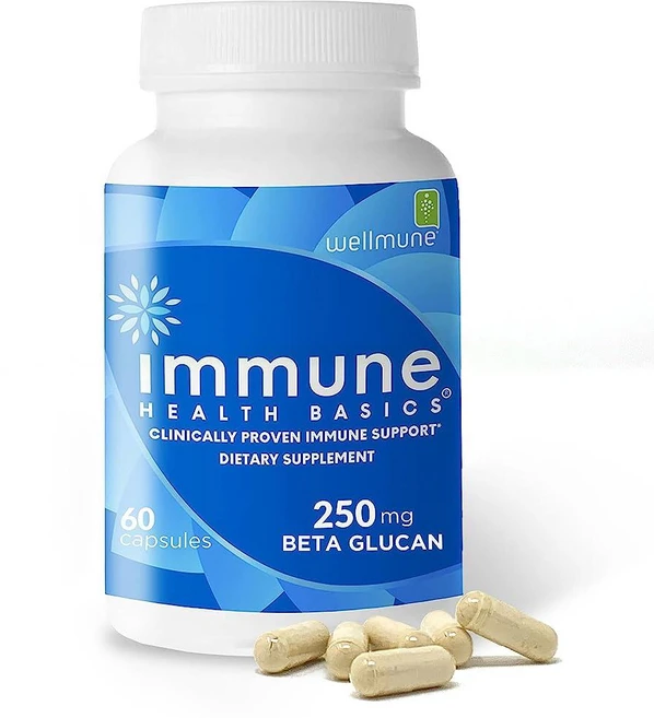 Immune Health Basics Ultra Strength Immunity - 임상적으로 입증된 면역 지원 - Wellmune 고도로 정제된 베타 글루칸 - 글루텐 프리, Immune Health BASIC 베이직s Ultra, 1개 - 쿠팡