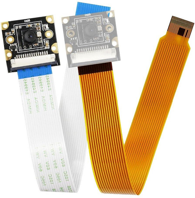 Yahboom IMX219 HD 카메라 케이스 포함 Jetson Nano/Xavier NX/Jetson Orin Super 120°카메라+15/22핀와 호환 8MP 120°, Yahboom IMX219 HD 카메라 케이스 포함 J