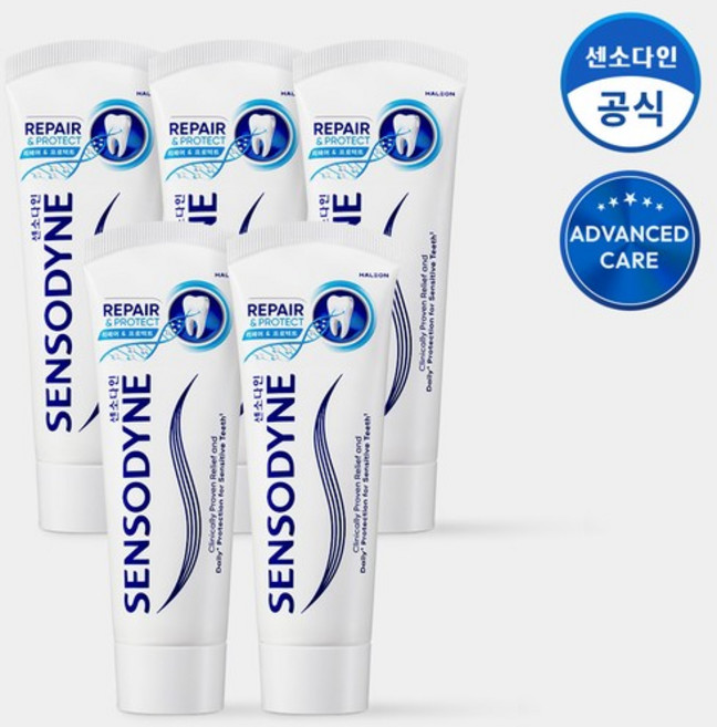 리페어 앤 프로텍트 치약 100g x5개
