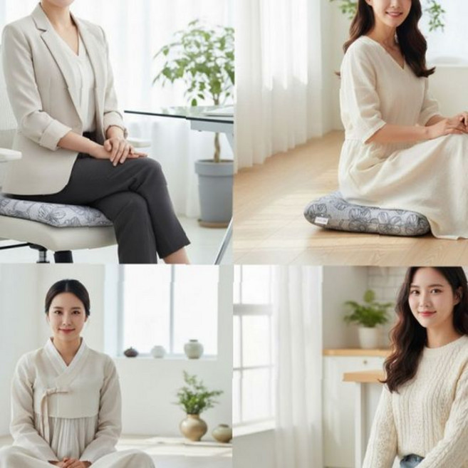저반발쿠션 메모리폼방석 사무실의자방석 학생방석 체압분산 엉덩이쿠션 미끄럼방지