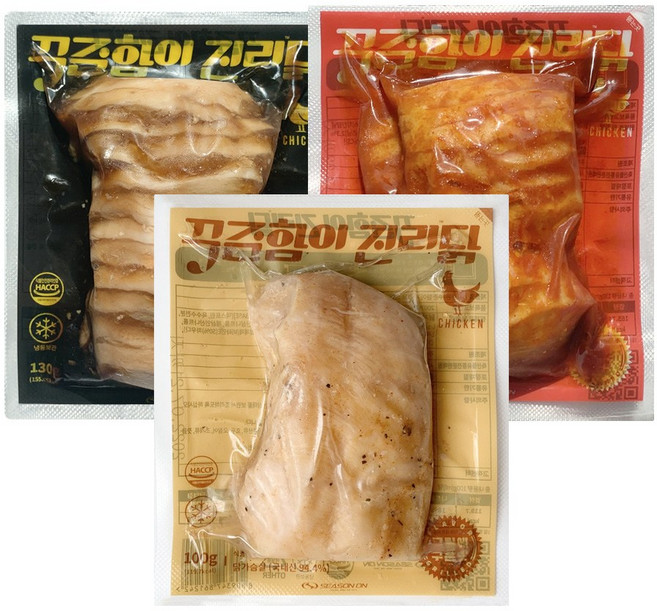 [시즌온닭가슴살출시] 꾸준함이진리닭 5가지맛시리즈 신상맛추가!, 1개, 스팀슬라이스, 100g