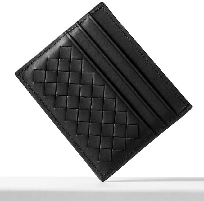 리샤방 고퀄리티 양가죽 매쉬 슬림 카드지갑