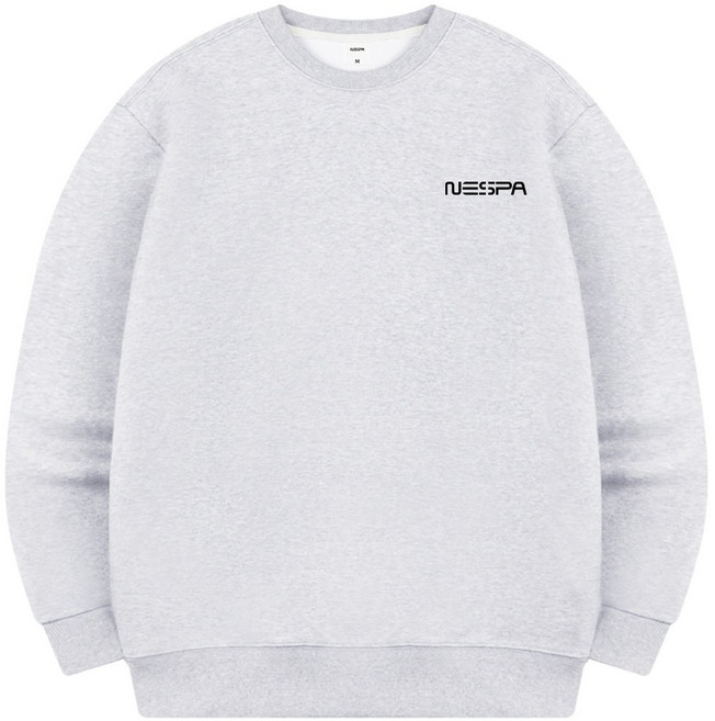 서프런던 쏘폰트 오버핏 빅사이즈 기모 맨투맨 ZJMD_0002