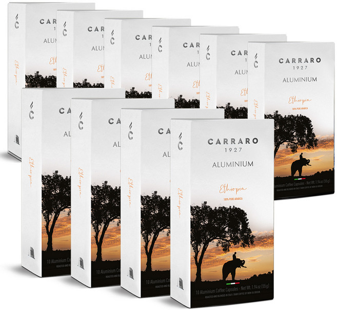 까라로 네스프레소 호환 캡슐 알루라인 에티오피아, 10개, 10개입, 5.5g