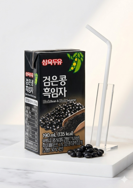 (m)삼육두유 검은콩 흑임자, 96개, 190ml